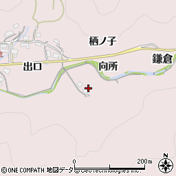 兵庫県猪名川町（川辺郡）鎌倉（向所）周辺の地図
