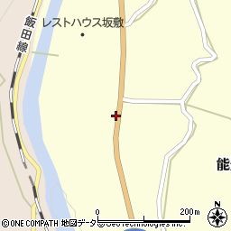 愛知県新城市能登瀬中原周辺の地図