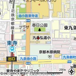 京都府京都市南区西九条春日町13周辺の地図