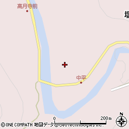 愛知県新城市塩瀬中平53周辺の地図