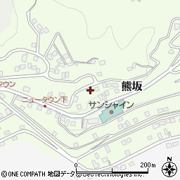 静岡県伊豆市熊坂1255-257周辺の地図