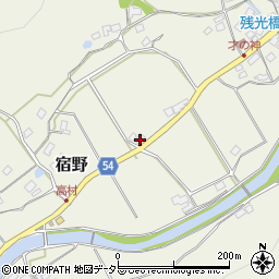 大阪府豊能郡能勢町宿野1032周辺の地図
