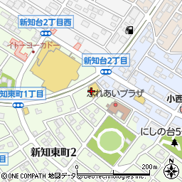 スギ薬局　新知東店周辺の地図