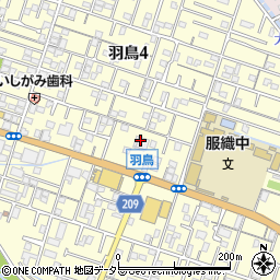 静岡市農協藁科支店周辺の地図