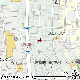 静岡県静岡市葵区若松町49周辺の地図
