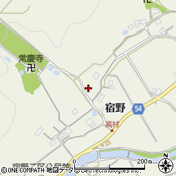 大阪府豊能郡能勢町宿野970周辺の地図
