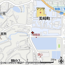 セブンイレブン大津美崎町店周辺の地図