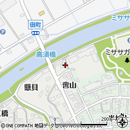 愛知県刈谷市高須町懸貝23-1周辺の地図