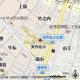 愛知県岡崎市橋目町西遠山周辺の地図