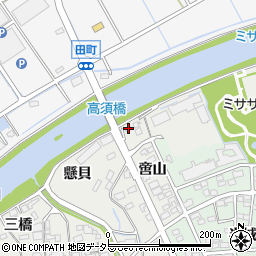 愛知県刈谷市高須町懸貝27-1周辺の地図