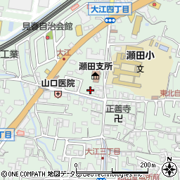 滋賀銀行大江代理店周辺の地図