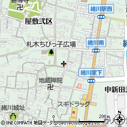 愛知県知多郡東浦町緒川屋敷参区47周辺の地図
