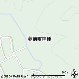 〒671-2105 兵庫県姫路市夢前町神種の地図
