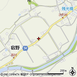 大阪府豊能郡能勢町宿野1083周辺の地図