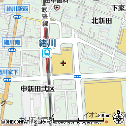 株式会社中央コンタクト　イオンモール東浦店周辺の地図