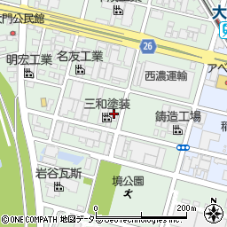 〒444-2135 愛知県岡崎市大門の地図