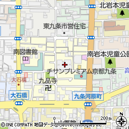 京都府京都市南区東九条南山王町1周辺の地図