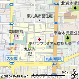 ペルル京都南高倉通周辺の地図