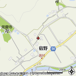 大阪府豊能郡能勢町宿野980周辺の地図