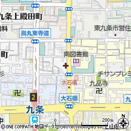 京都府京都市南区東九条北烏丸町33周辺の地図
