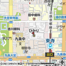 京都府京都市南区西九条唐橋町5周辺の地図