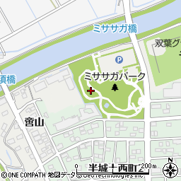 愛知県刈谷市半城土町掛貝周辺の地図