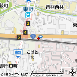 京都スポーツ教室周辺の地図