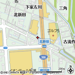 愛知県知多郡東浦町緒川旭15-2周辺の地図