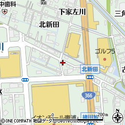 愛知県知多郡東浦町緒川旭14-1周辺の地図