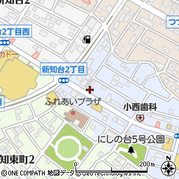 碧海信用金庫知多支店周辺の地図