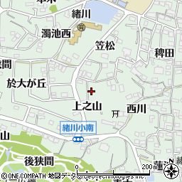 愛知県知多郡東浦町緒川上之山10周辺の地図