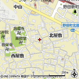 愛知県刈谷市野田町北屋敷88周辺の地図