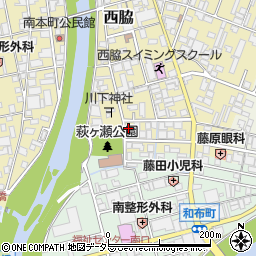 兵庫県西脇市西脇1245周辺の地図