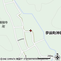 兵庫県姫路市夢前町神種172周辺の地図
