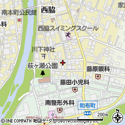 兵庫県西脇市西脇1242周辺の地図