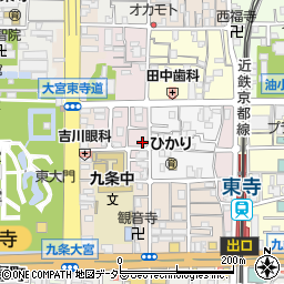京都府京都市南区西九条南小路町28周辺の地図