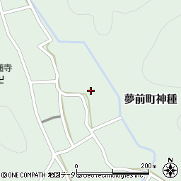兵庫県姫路市夢前町神種168周辺の地図
