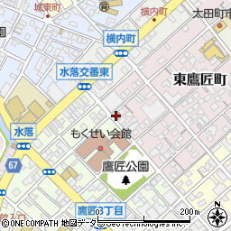 静岡鷹匠郵便局 ＡＴＭ周辺の地図