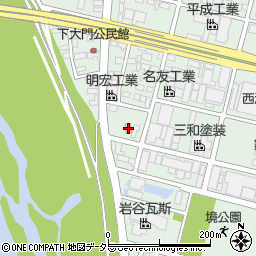 ファミリーマート岡崎大門一丁目店周辺の地図