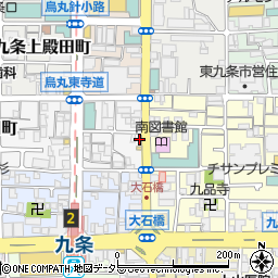 京都府京都市南区東九条北烏丸町31周辺の地図