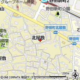 愛知県刈谷市野田町北屋敷66周辺の地図