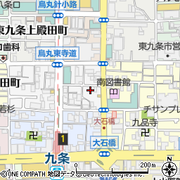 京都府京都市南区東九条北烏丸町30周辺の地図