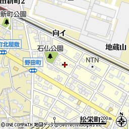 愛知県刈谷市松栄町1丁目17周辺の地図