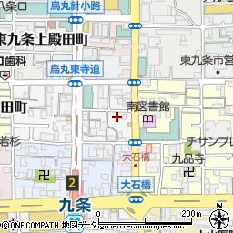タイムズ京都駅南第５駐車場周辺の地図