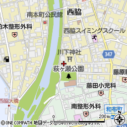 兵庫県西脇市西脇225-3周辺の地図