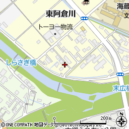 三重県四日市市東阿倉川780-1周辺の地図