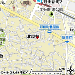 愛知県刈谷市野田町北屋敷67周辺の地図