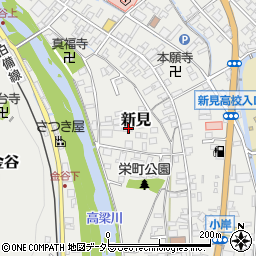 岡山県新見市新見64-3周辺の地図