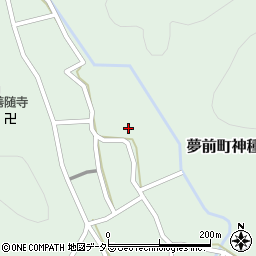 兵庫県姫路市夢前町神種171周辺の地図