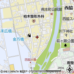 兵庫県西脇市西脇1125周辺の地図